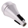 thumbnail image 3 of Trumpet Practice Mute Straight Trumpet Mute Accessory Lightweight Trumpet Mute Trumpet - Silver, 3 of 9