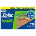 thumbnail image 1 of Ziploc® Sandwich Bags with Grip 'n Seal Technology, 270 Bags, 1 of 9