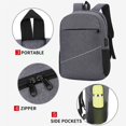 thumbnail image 3 of Xingzhi Computer Bag Universal PC Accessory Laptop Backpack Laptops Carrier Holders Red, 3 of 6