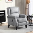 thumbnail image 2 of HOMCOM Fauteuil Inclinable de Massage Fauteuil Inclinable à Poussée avec Repose-Pieds, 2 of 10