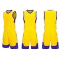 thumbnail image 2 of Boys' Fast - Drying Sport Outfit: Breathable Sleeveless Shirt & Basketball Shorts Set, 2 of 7
