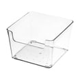 thumbnail image 2 of Drawer Storage Divid Box Transparent Plastic Tray, Stackable Storage Organizer for Bedroom Bathroom Office Use, 2 of 5