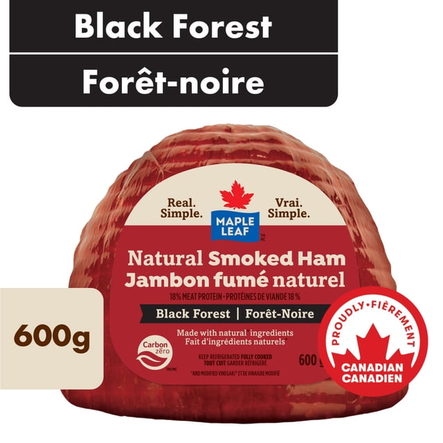 Jambon fumé Forêt-Noire naturel Maple Leaf 600 g