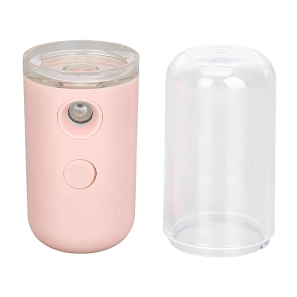 Face Nano Mist Sprayer, Handy Mini Facial Steamer, Portable USB Charging Moisturizing Hydrator for Skin Care, Makeup, Cleaning Pores, Summer Cool