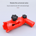 thumbnail image 2 of Multi-Angle Paint Brush Extender, Extension Pole Attachment Holder for Paint Brush,Roller, Secure Handle Grip, 2 of 7