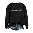 thumbnail image 5 of Chandail de Mode d'Hiver pour Femmes, Imprimé Festif de Noël, Haut à Col Rond, Chandails à Capuchon Mignons pour Femmes, Chandail à Capuchon pour Femmes, Chandails Confortables pour Femmes, Chandails à Capuchon Butter pour Femmes, Sweat pour Dames, Softball pour Filles, Échauffement, 5 of 5