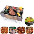 thumbnail image 1 of serony Multi-function Charcoal Grills Portable Stainless Steel Barbecue Grilling Machine Mini Grill for Home Garden, 1 of 9