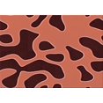 thumbnail image 1 of Ahgly Company Machine Washable Indoor Rectangle Transitional Bright Orange Area Rugs, 4' x 6', 1 of 7