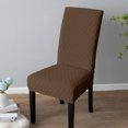 thumbnail image 4 of High Chair Cover,Diamond Plush Jacquard Elastic Polyester Chair Cover,All-in-One Full Coverage Dirt Proof Seat Covers for Dining Chairs,Blue, 4 of 6