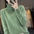 thumbnail image 1 of IMENGL Chandail en Laine Col Roulé Première Ligne, Vert m, Taille m-2TG, 1 of 4