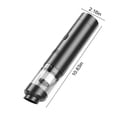 thumbnail image 3 of Chmadoxn Vacuum Cleaner Handheld Vacuum Cleaner Powerful Strong Suction Handheld Vacuum With-Portable Vacuum Cleaner Rechargeable For Car Home Cleaning Dust Collector, 3 of 9