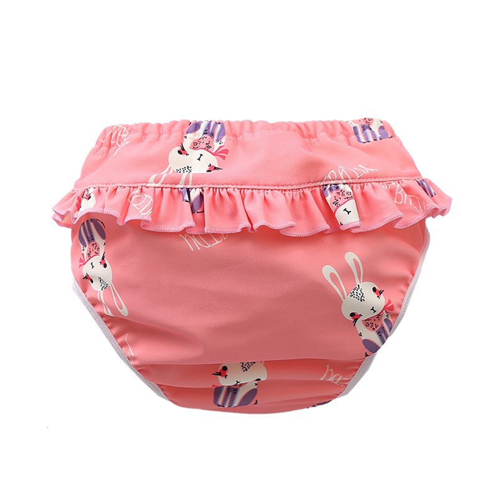 WEAIXIMIUNG Pantalon de Natation Grand Étanche et Réutilisable pour Jeunes Garçons et Filles, Ajustable pour Cours de Natation pour Bébé TG