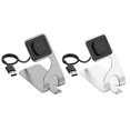 thumbnail image 3 of Leadingstar Chargeur de Montre en Alliage d'Aluminium, Base de Support de Recharge de Remplacement Compatible pour Fitbit Versa4 Sense2 Versa3, 3 of 9