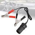 thumbnail image 2 of Lighter Socket 12V Car Battery Clip On Adapter  Socket Lighter Travel Charger, 2 of 8