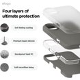 thumbnail image 5 of KOMI Compatible with iPhone 16 Pro Max Case, Premium Liquid Silicone Case, Full Body Protective Cover, Shockproof, Slim Phone Case, Anti-Scratch Soft Microfiber Lining, 6.9 inch Medium Grey, 5 of 5