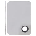 thumbnail image 4 of Makeup Mixing Palette,Stainless Steel Mixing Palette Mixing Palette Cosmetic Mixing Palette Exquisite Design, 4 of 14