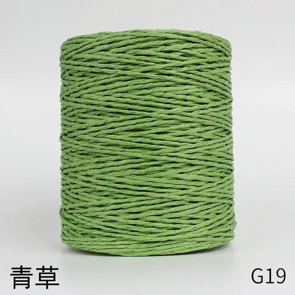 Raffia Yarn for Knitting and Crocheting Hat Handbags Flower Gift Wrap Packing Cords DIY Handcrafts Free Shipping 300Meter
