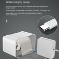 thumbnail image 4 of EIMELI Tissue Dispenser Box Automatic Dispensing Eletric Paper Towel Dispenser Housewarming Gifts  Gray, 4 of 5