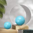 thumbnail image 3 of 2 Pcs Boule de Vision 2.5 Pouces 63mm Sphère Réfléchissante Boule Creuse Polie Bleu Ciel, 3 of 7
