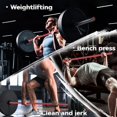 thumbnail image 3 of 7FT Barbell Weight Bar 1500LB Capacity Fit 2" Standard Weights for Powerlifting & Strength Training, 3 of 6