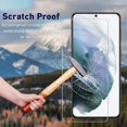 thumbnail image 4 of Vultic [3 Pack] Screen Protector for Samsung Galaxy S21 Plus 5G [Case Friendly], Tempered Glass Film Cover, 4 of 5