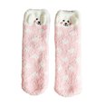 thumbnail image 1 of fastboy Winter Wardrobe With These Fashionable Winter Socks Wide Application Bed Socks Pink Dot Puppy 1Set, 1 of 6
