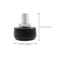 thumbnail image 2 of FUTUREORYY 2 Pcs Bouchons d'Orteils en Caoutchouc pour Patins à Roulettes sur Sols en Ciment, 2 of 8