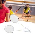 thumbnail image 4 of Aluminum Alloy High Elasticity Badminton Racket for Indoor/Outdoor Training, 4 of 8