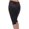 thumbnail image 4 of Doublure de Pantalon Capri Gainant Léger pour Femmes Rago 920 (Noir 4X), 4 of 4