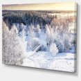 thumbnail image 2 of Magnifique Panorama d'Hiver - Grande Impression sur Toile de Paysage, 2 of 4