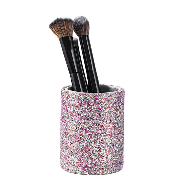 BKER Makeup Brush Storage Bucket Beauty Eyebrow Pencil Storage Tube