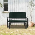 thumbnail image 4 of Costway Outdoor Patio Swing Porch Rocker Glider Bench Loveseat Garden Seat Steel, 4 of 10