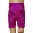 thumbnail image 4 of Youth Stylish Clothes Loose Ripped Sweatpants Block Three Point Shorts Sequin Children Adult Dance Pants Practice Shorts Attend Shows And Events, 4 of 4