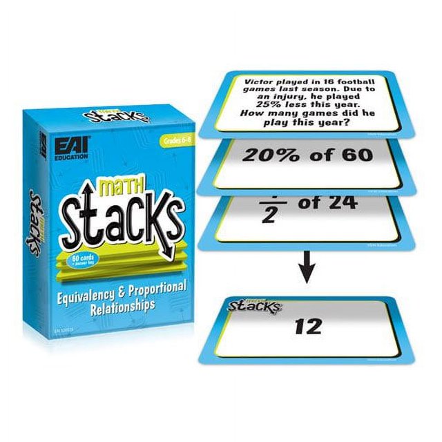 EAI Education Jeu d'Équivalence et de Relation Proportionnelle en Mathématiques : Grades 6-8