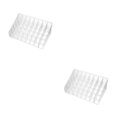 thumbnail image 2 of relayinert Compact Cosmetic Organizer Box For Efficient Space Utilization White Multiple 40 grids 2Set, 2 of 6