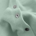 thumbnail image 4 of aohooy Cropped Knit Cardigans for Women V-Neck Button Down Cardigan Solid Soft Long Sleeve Sweaters Green,M, 4 of 9