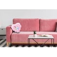 thumbnail image 2 of Disney Princesse Oreiller Décoratif en Forme de Cœur pour Enfants, 40.6 cm Cœur Rose, 2 of 4