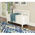 thumbnail image 4 of Niles banc de rangement blanc, 4 of 8