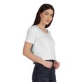 thumbnail image 3 of Inkmeso T-Shirt Court Style de Rue Coupe Régulière Col Rond pour Femmes T-Shirt en Coton, 3 of 7