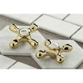 thumbnail image 2 of Kingston Brass Heritage 8" Center Kitchen Faucet with Brass Sprayer, 2 of 2