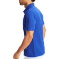 thumbnail image 3 of Hanes Mens FreshIQ X-Temp Pique Polo, L, Deep Royal, 3 of 3