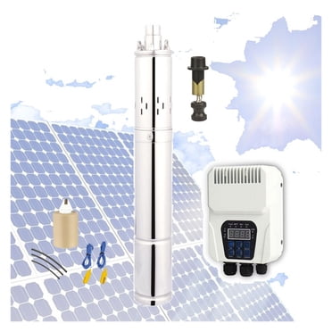 Pompe à Eau Solaire Pompe Solaire Pompe Submersible Solaire pour Jardin et Ferme Pompe à Eau Flottante pour Décoration de Jardin, Haute Efficacité