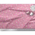 thumbnail image 2 of Soimoi Rayon Fabric Leaves & Reindeer Animal Decor Fabric Printed Yard 42 Inch Wide, 2 of 3