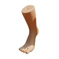 thumbnail image 2 of Mannequin Feet Model Jewelry Display Stand Sock Display for Shop Shoes Socks skin color right, 2 of 8