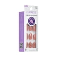 thumbnail image 2 of KISS imPRESS Nails - Close to you, Pink and Gold, Oval, Short, 2 of 10