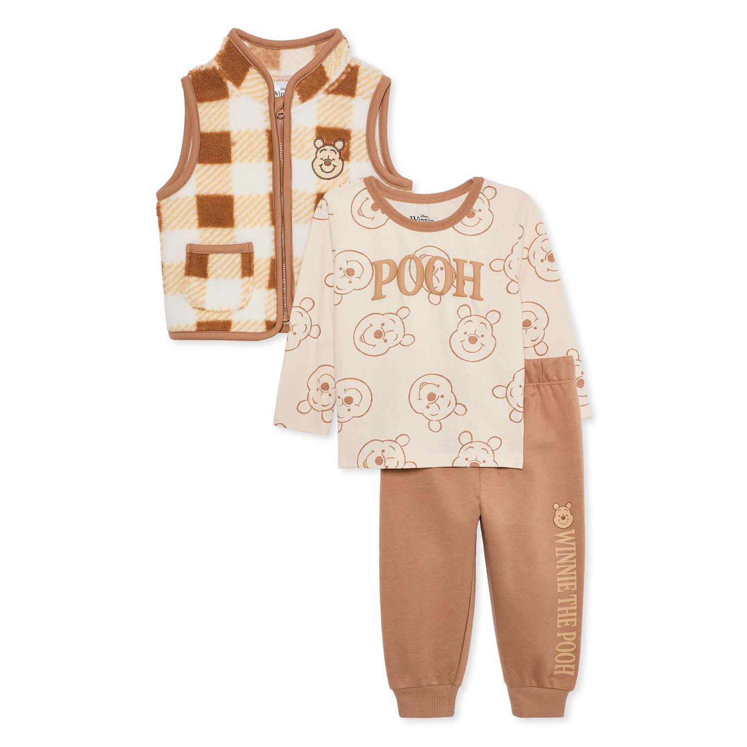 Disney Baby Boys' Three Piece Winnie the Pooh Vest Set - Walmart.ca