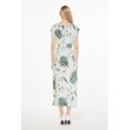 thumbnail image 3 of Robe Longue Simple Hawaïenne pour Femme à Manches Cap Luau L Wispy Cereus Bleu Pâle, 3 of 5