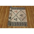 thumbnail image 3 of Casavani Handwoven Beige Hallway Stair Runner Area Rug Handblock Printed Cotton Rug 6x12 feet, 3 of 5