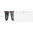 thumbnail image 3 of FOCUSNORM Man Juniors Casual Pants Solid Color Loose Pocket Drawstring Long Trousers, 3 of 3
