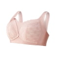 thumbnail image 2 of Clearance Sale 2025 Bra Ladies' Solid Breastfeeding Bra Front Vest Non Rim Cotton Fashion Underwear, 2 of 4